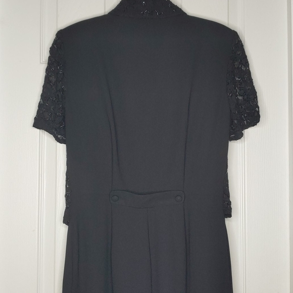 Beaded Evening Jumpsuit - Picture 3 of 7